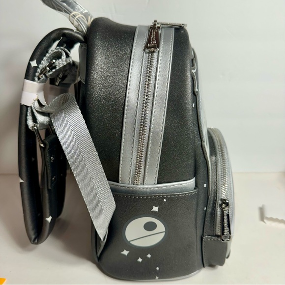 NWT. Loungefly Disney Parks 2024 Mandalorian Grogu Mini Backpack Star Wars - Picture 5 of 14